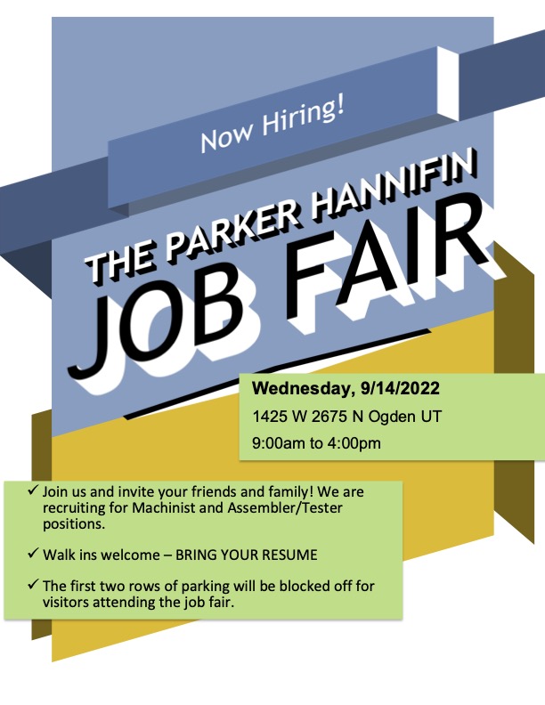 OGDEN PARKERHANNIFIN JOB FAIR